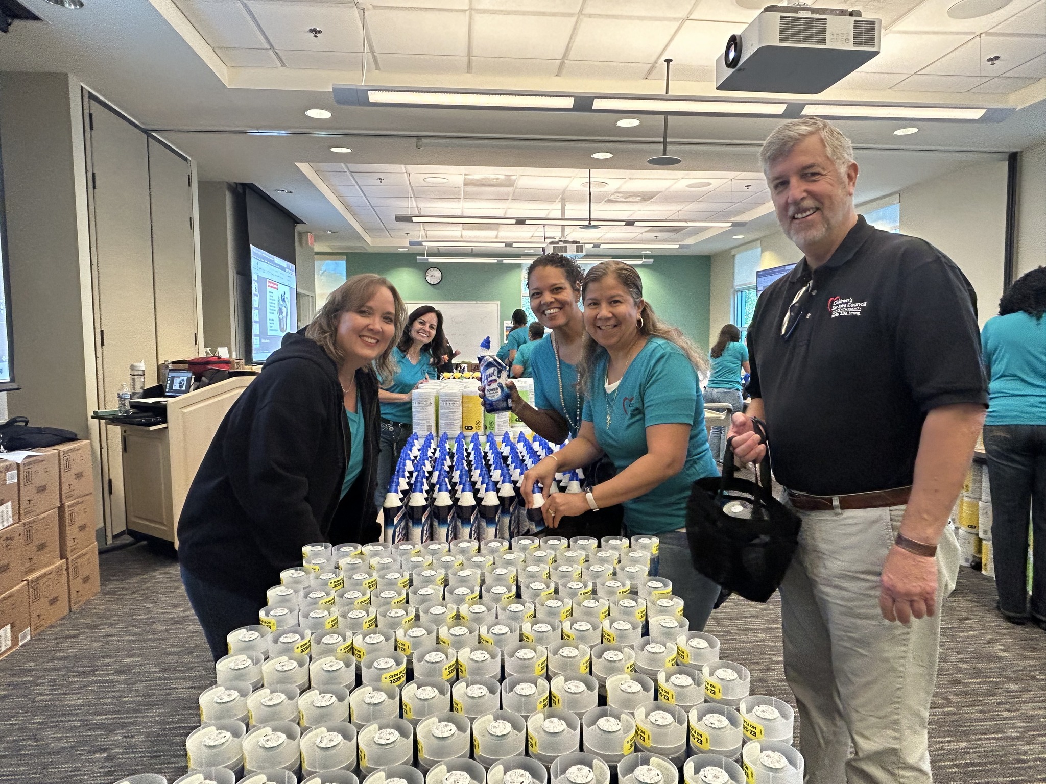 CEO at CSC Gives Back Event