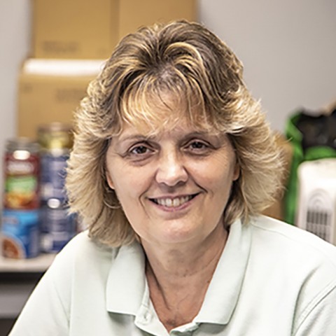 A photo of Jeannette Anderson, the Palm Beach County Food Bank’s assistant program coordinator.